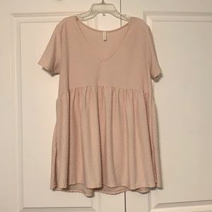Pink Blush maternity top